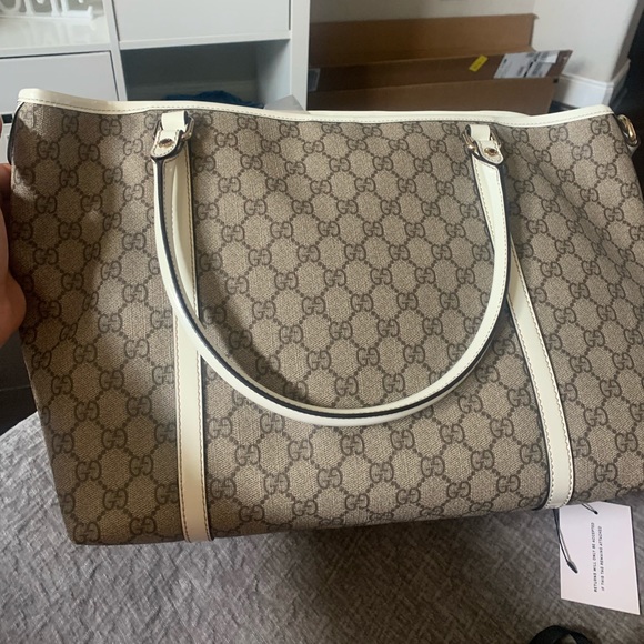 Gucci - Joy Tote GG Coated Canvas Medium - Picture 2 of 5